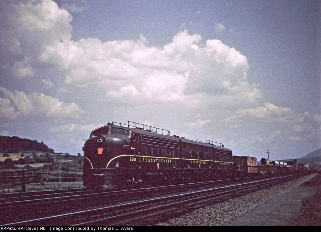 PRR 9558, EF-15, 1954